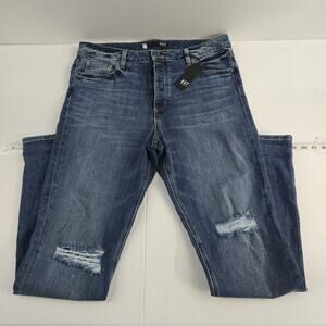 NWT Kut Form the kloth jeans juliet slouchy boyfriend jeans size 12 blue denim